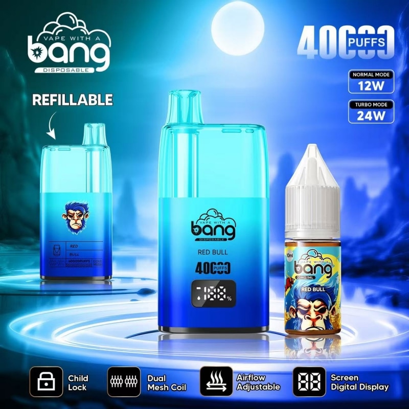 Bang 40000 Puffs | Refillable Vape - Puff Bang King Bang 40000 Puffs | Refillable Vape - Puff Bang King