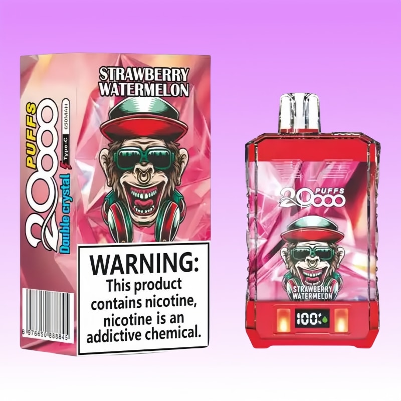 King Double Crystal 20K Puffs - Puff Bang King King Double Crystal 20K Puffs - Puff Bang King