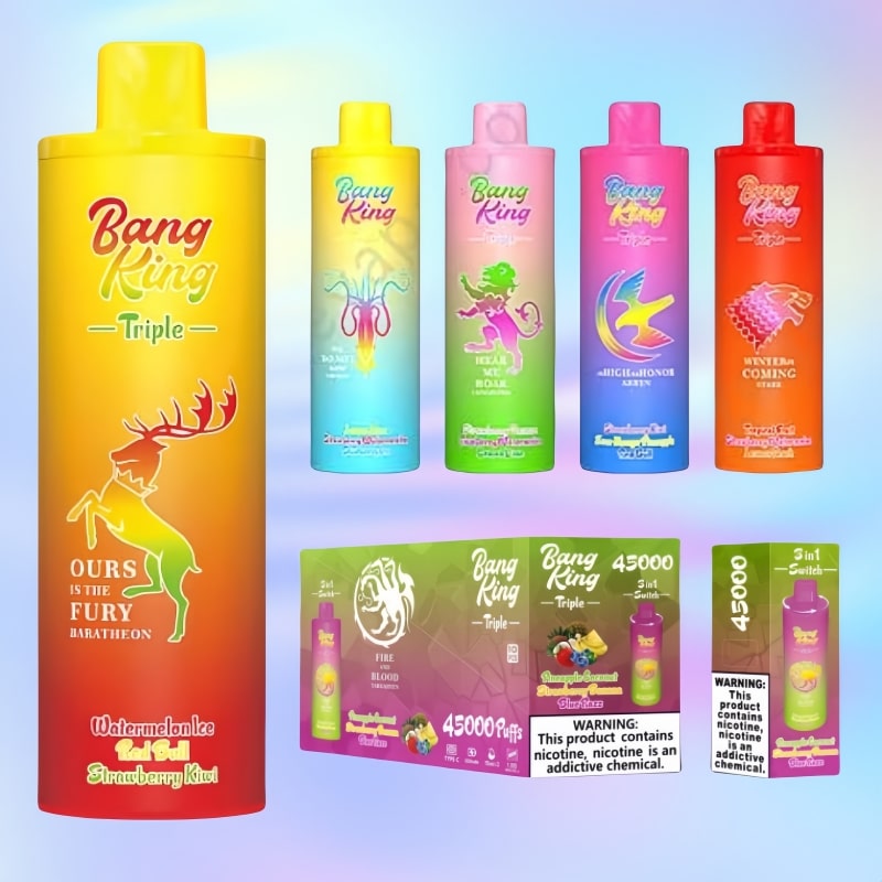 Bang King Triple 45K Puffs | 3 en 1 Vape - Puff Bang King Bang King Triple 45K Puffs | 3 en 1 Vape - Puff Bang King