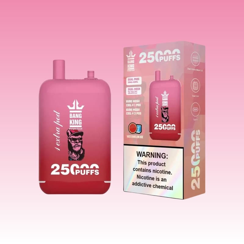 Puff Bang King 25000 | 2-en-1 Puff - Puff Bang King Puff Bang King 25000 | 2-en-1 Puff - Puff Bang King