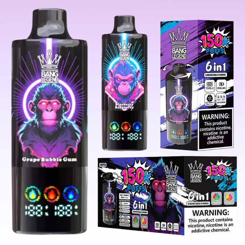 Bang Legend 150K Puff - Puff Bang King Bang Legend 150K Puff - Puff Bang King